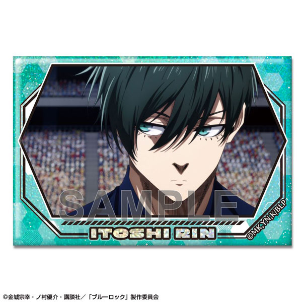 【新品】Free! Clear Blue　ホログラム缶バッジ　松岡凛 新品】Free! Clear Blue ホログラム缶バッジ 松岡凛 【公式通販】