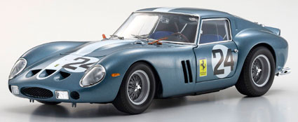 AmiAmi [Character & Hobby Shop] | KYOSHO Original 1/18 Ferrari 250GTO 1962  Sebring #24 (Blue)(Provisional Pre-order)