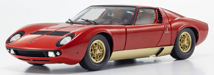 京商 1/18 LAMBORGHINI MIURA P400 サーキットの狼 池沢早人オリジナル