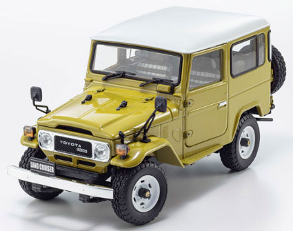 AmiAmi [Character & Hobby Shop] | KYOSHO Original 1/18 Toyota Land Cruiser  40 Van (Yellow)(Provisional Pre-order)