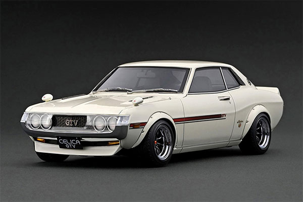 AmiAmi [Character & Hobby Shop] | 1/18 Toyota Celica 1600GTV (TA22) White (Pre-order)