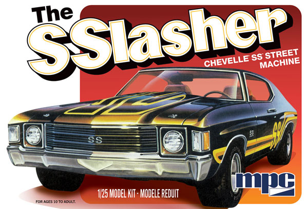 MPC 1/25 1972 Chevelle SS 454 Street Machine Plastic Model