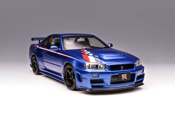 HOBBY JAPAN (ホビージャパン)新製品予約案内 1/18 ニッサン スカイライン GT-R V・スペック | リトルレガード  新製品予約情報<pre-order>