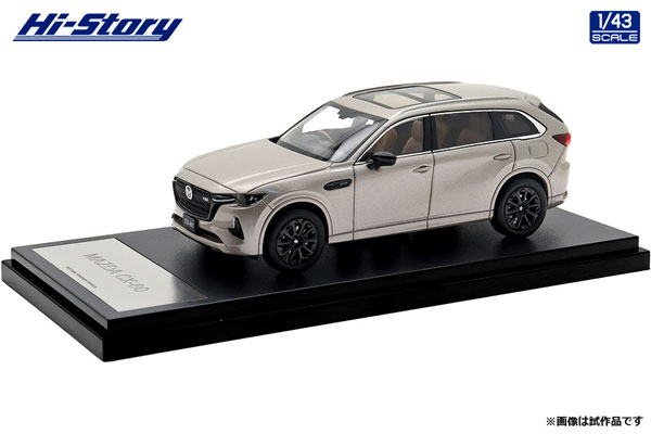 AmiAmi [Character & Hobby Shop] | 1/43 MAZDA CX-80 (2024) Platinum