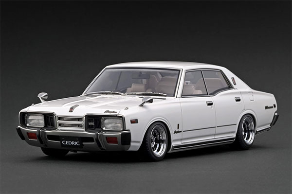 1/18 Nissan Cedric Brougham（330）White AmiAmi [Character & Hobby Shop] | 1/18 Nissan Cedric Brougham (330
