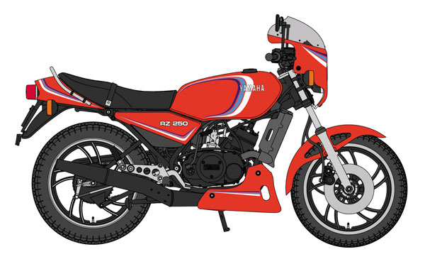 AmiAmi [Character & Hobby Shop] | 1/12 Yamaha RZ250 (4L3) 