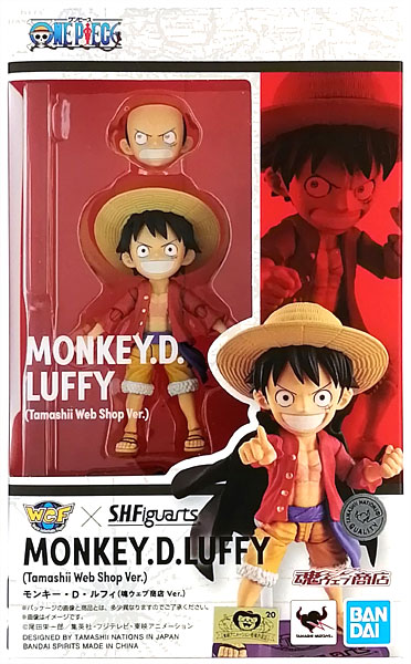 BANDAI SPIRITS World Collectable Figure x S.H.Figuarts ONE PIECE Monkey D. Luffy (Tamashii Web Shoten Ver.) รูปภาพ 1