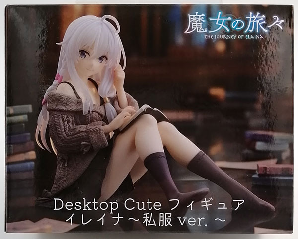 Taito Wandering Witch: The Journey of Elaina Desktop Cute Figure Elaina -Casual Wear ver.- (Game-prize) รูปภาพ 1