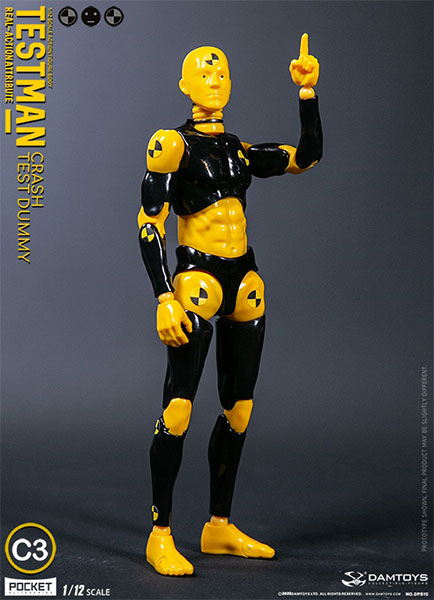 AmiAmi [Character & Hobby Shop] | 1/12 Action Figure Testman C3