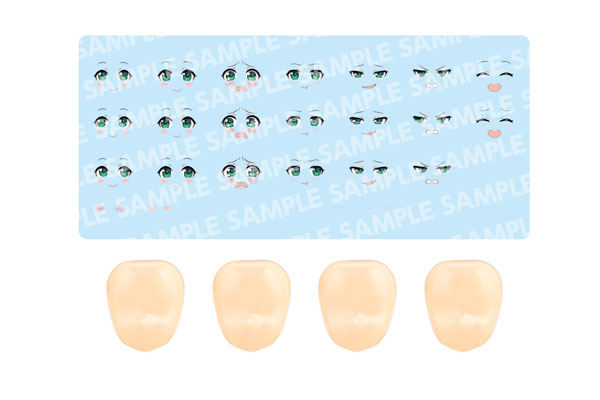 カスタマイズフェイス&デカールセット4 森倉円デザイン