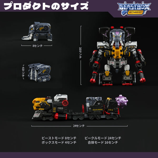 52TOYS BEASTBOX MEGA MECHABEAST BMM-01 PSYCHOTRAIN(サイコトレイン)