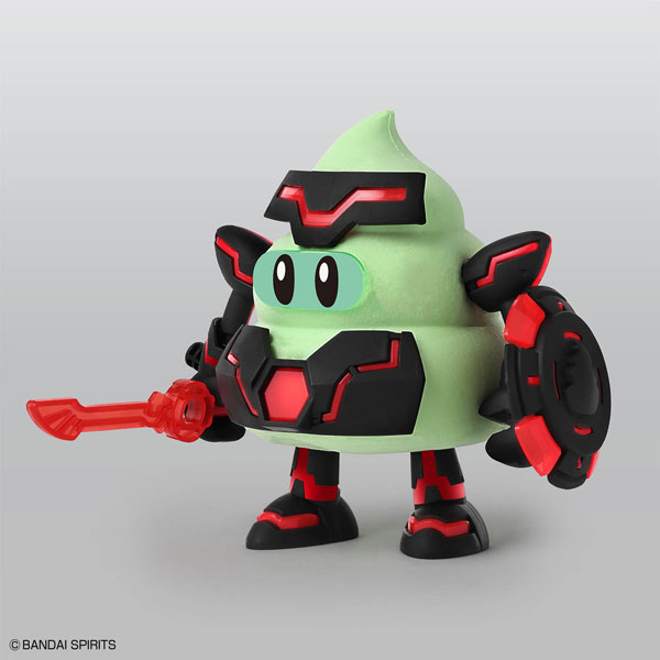 クレイモデル０３　サイバー戦士うんこ