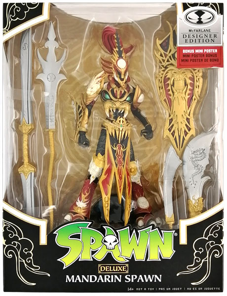 McFarlane Toys SPAWN 7 Inch Action Figure Mandarin Spawn Deluxe