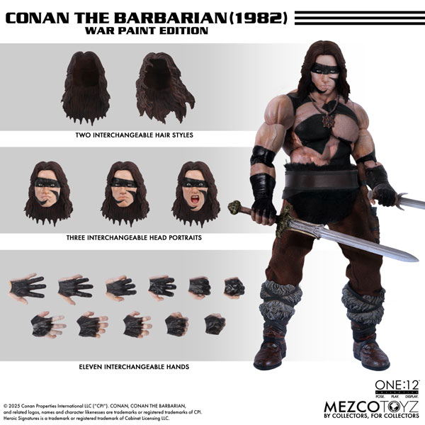 ONE:12 Collective / Conan the Barbarian 1/12 Action Figure Warpaint Edition(Provisional Pre-order)