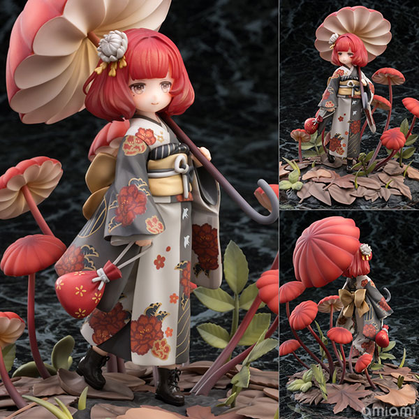 Reverse Studio [Bonus] Mushroom Girls Series No.6 Marasmius Haematocephalus 1/1 Complete Figure