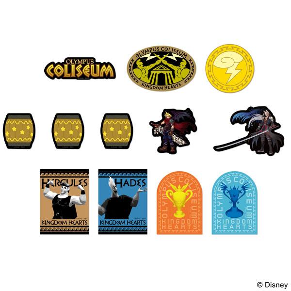 Kingdom Hearts / Stationary Sticker Set Olympus Coliseum