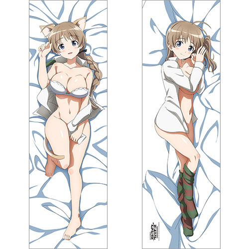 (s)第501統合戦闘航空団 ｽﾄﾗｲｸｳｨｯﾁｰｽﾞ ROADto BERLIN 描き下ろし抱き枕ｶﾊﾞｰ ﾘﾈｯﾄ･ﾋﾞｼ