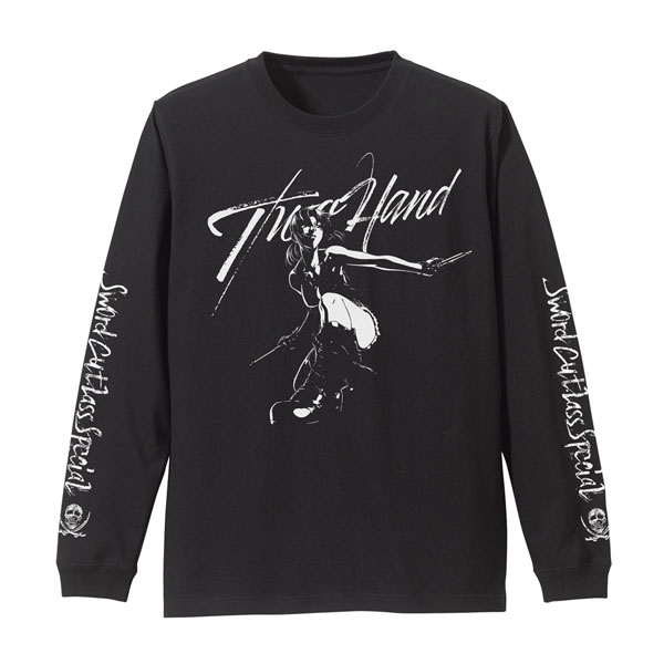 Black Lagoon Revy Sleeve Rib Long Sleeve T-shirt /BLACK-L