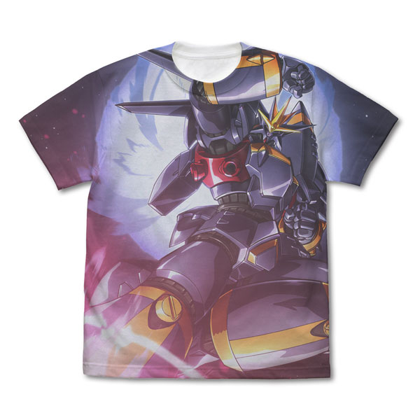 "Gunbuster" Super Inazuma Kick Full Graphic T-shirt Masami Obari Ver./WHITE-S