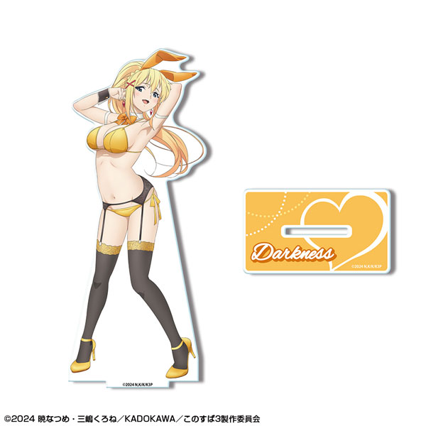 License Agent KonoSuba 3 Acrylic Stand Design 03 (Darkness / Bunny Style Swimsuit ver.) [New Illustration]