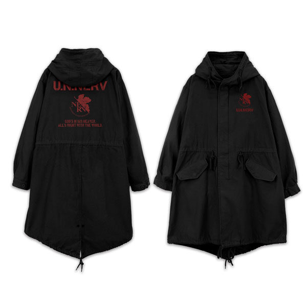 COSPA EVANGELION U.N.NERV M-51 Jacket /BLACK-L รูปภาพ 1