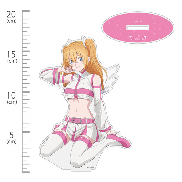 TV Anime "2.5 Dimensional Seduction" New Illustration Liliel Angel Airborne Corps Ver. Acrylic Stand (Large)