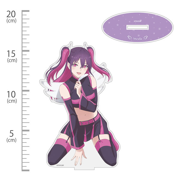 TV Anime "2.5 Dimensional Seduction" New Illustration Miriella Angel Airborne Corps Ver. Acrylic Stand (Large)