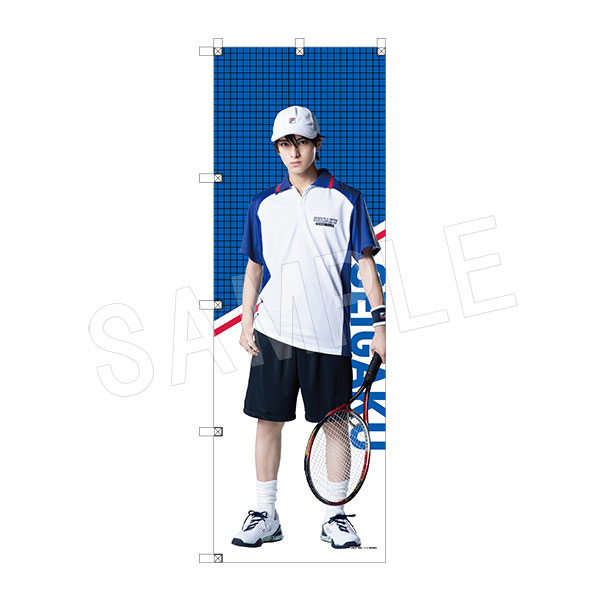 (s)ﾐｭｰｼﾞｶﾙ ﾃﾆｽの王子様 4thｼｰｽﾞﾝ 青学(せいがく)vs比嘉 ﾋﾞｯｸﾞのぼり 越前ﾘｮｰﾏ