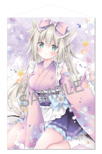Brendream Riko Korie B2 Wall Scroll Japanese Style Maid Marron-chan ExtraEdition รูปภาพ 1