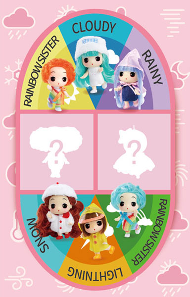 SM005 Weather doll(6入)