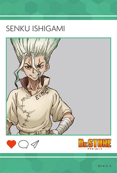 4570077741237再】Dr.STONE 【描き下ろし】缶バッジ 石神千空
