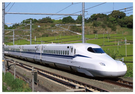 ﾔﾉﾏﾝ01-2097未来に続く新幹線N700S