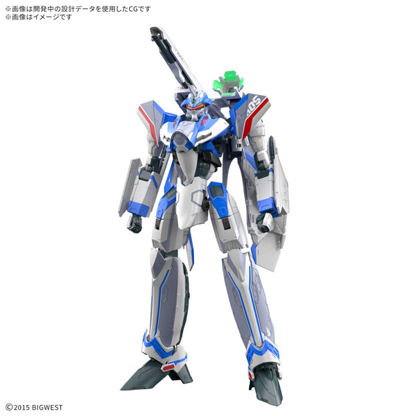 BANDAI SPIRITS HG 1/100 VF-31J Siegfried (Hayate Immelmann Custom) Plastic Model รูปภาพ 1
