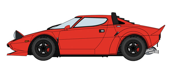 AmiAmi [Character & Hobby Shop] | 1/24 Lancia Stratos HF 