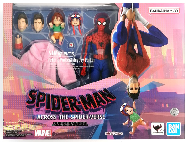 BANDAI SPIRITS S.H.Figuarts Peter B. Parker & Mayday Parker (Spider-Man: Across the Spider-Verse) (Tamashii Web Shoten Exclusive) hình ảnh 1