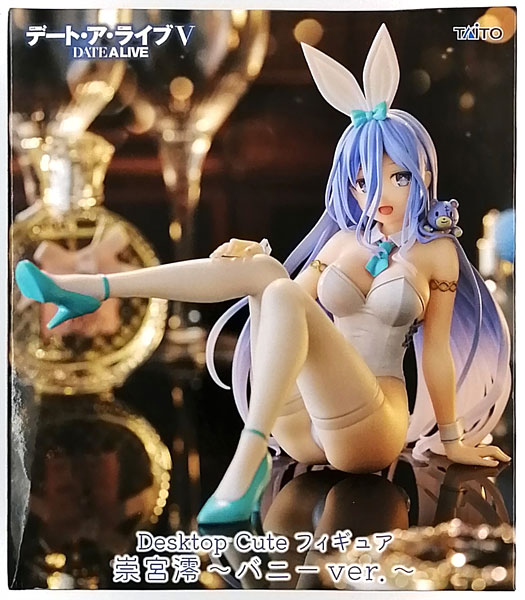 Date A Live V Desktop Cute Figure Mio Takamiya -Bunny Ver.- (Game-prize)