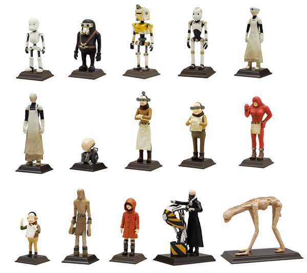 AmiAmi [Character & Hobby Shop] | JUNK HEAD Figure Mascot 17Figure