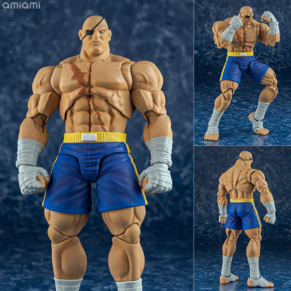 Storm CollectiblesストリートファイターII サガット 1/12 Amazon.co.jp: Street Fighter Sagat, Storm Collectibles 1:12 Action