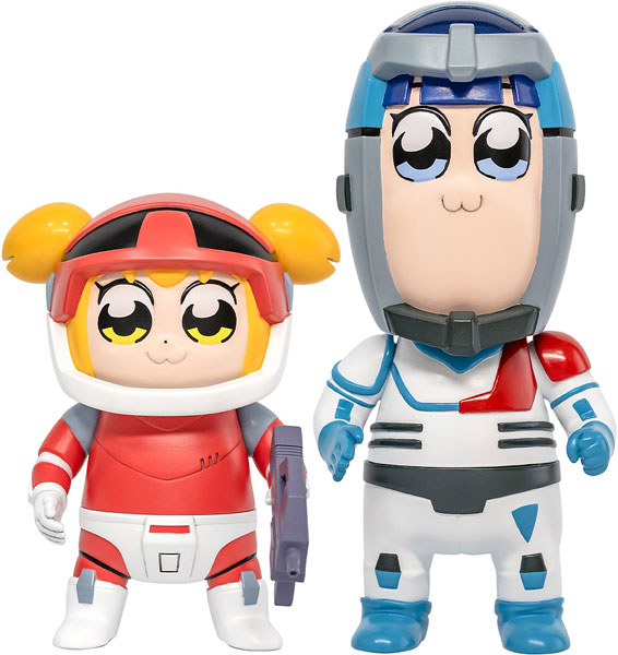 Ember Toys Chibi Creature Pop Team Epic POPUKO & PIPIMI Spacesuit Ver. Soft Vinyl Figure รูปภาพ 1