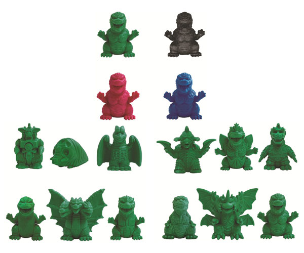 ｺﾞｼﾞﾗけしごむｺﾚｸｼｮﾝ