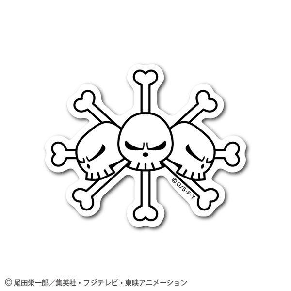 ONEPIECE ワンピース 海賊旗 マグバッジ J-WORLD ワンピース】フラッグバッジ Vol.1海賊旗 ルフィ: 雑貨｜東映