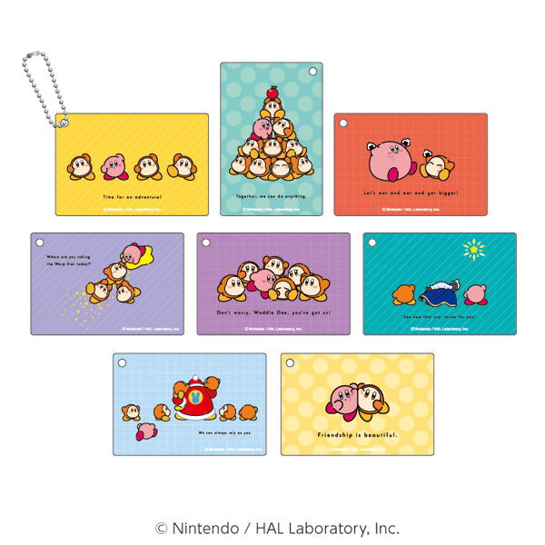 カービィ play with ワドルディ スクエアキーホルダーコレクション