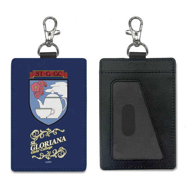 COSPA Girls und Panzer das Finale St. Gloriana Girls Academy Pass Case (w/Swivel Snap Hook) รูปภาพ 1