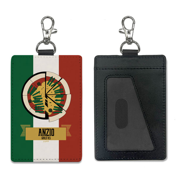 COSPA Girls und Panzer das Finale Anzio High School Pass Case (w/Swivel Snap Hook) hình ảnh 1