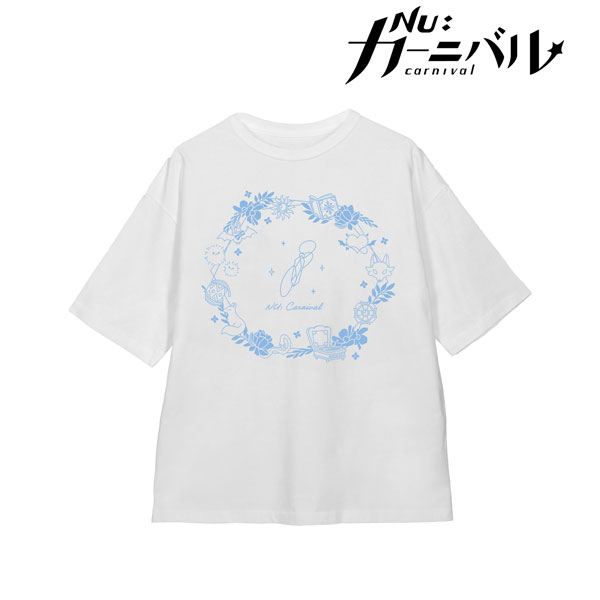 (s)NU: ｶｰﾆﾊﾞﾙ ﾓﾁｰﾌ柄 BIGｼﾙｴｯﾄTｼｬﾂﾕﾆｾｯｸｽ(ｻｲｽﾞ/M)