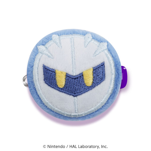 Ensky Kirby MofuMofu Badge (11) Meta Knight (Face) รูปภาพ 1