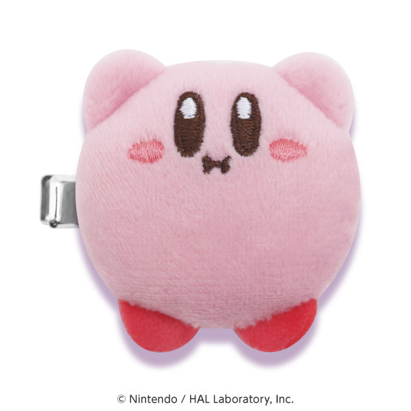 Ensky Kirby MofuMofu Hair Clip (3) Kirby Hovering