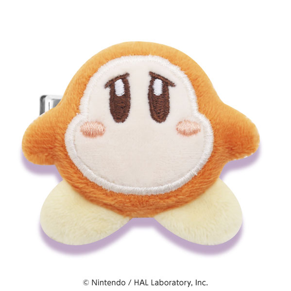 Ensky Kirby MofuMofu Hair Clip (5) Waddle Dee Troubled hình ảnh 1
