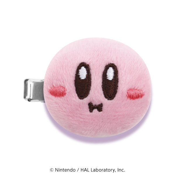 Ensky Kirby MofuMofu Hair Clip (7) Kirby Hovering (Face) รูปภาพ 1