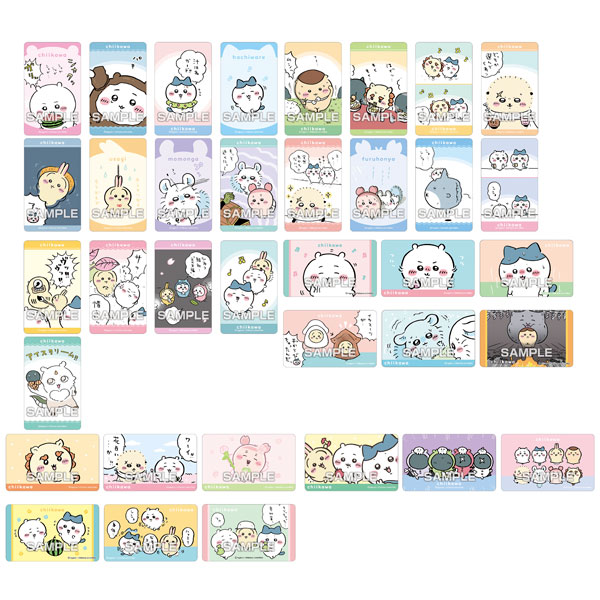 AmiAmi [Character & Hobby Shop] | Chiikawa Deco Sticker 4 w/Gum